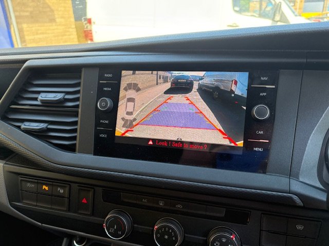Reversing-camera system tested after installation