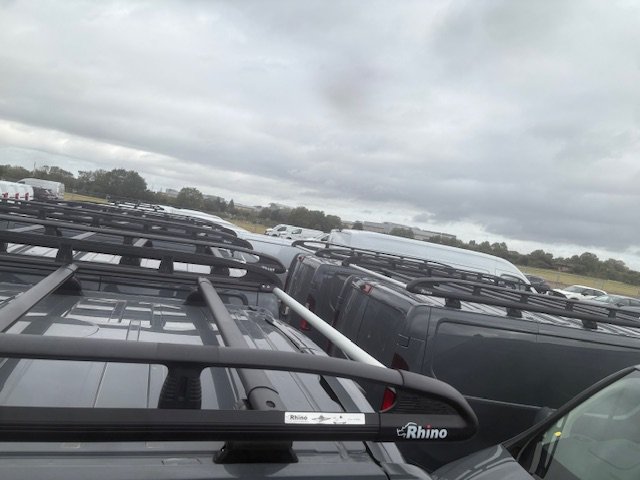 Commercial fleet vehicles prepared by VanTek UK