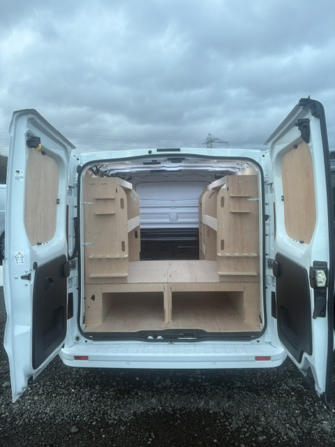 VanTek commercial van racking installation