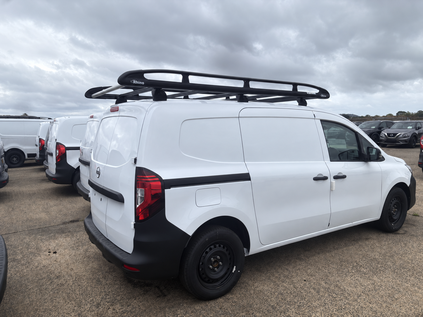 VanTek commercial van roof rack installation